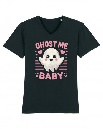 Ghost me Baby pink hearts Black