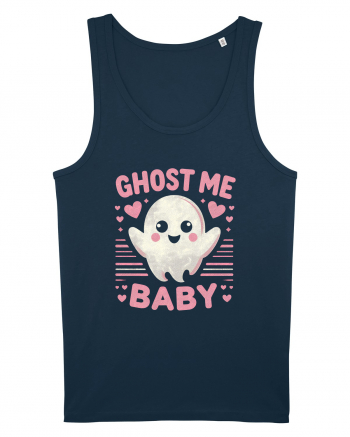 Ghost me Baby pink hearts Navy