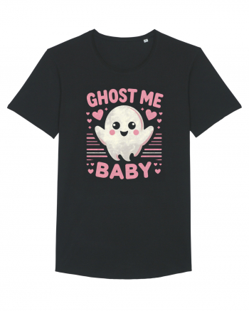 Ghost me Baby pink hearts Black