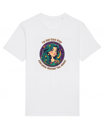 I`M THAT CRAZY VIRGO YOU WERE WARNED ABOUT 2 Tricou mânecă scurtă Unisex Rocker