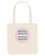 Mental heath just as important as physical health Sacoșă textilă