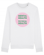 Mental heath just as important as physical health Bluză mânecă lungă Unisex Rise