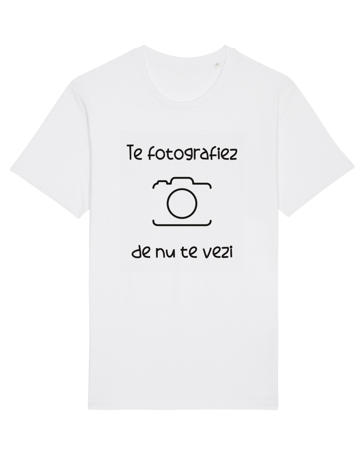 Tricou mânecă scurtă Unisex Rocker White
