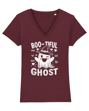 Bootiful ghost Burgundy