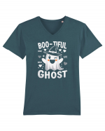 Bootiful ghost Tricou mânecă scurtă guler V Bărbat Presenter