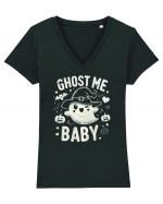 Ghost me Baby Tricou mânecă scurtă guler V Damă Evoker