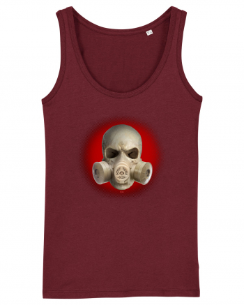 Craniu gasmaskskull 07 rosu Burgundy