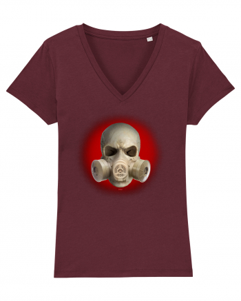 Craniu gasmaskskull 07 rosu Burgundy