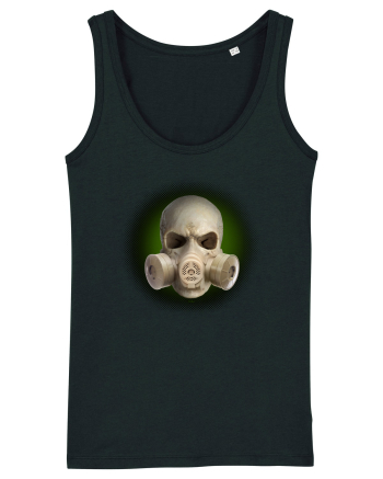 craniu gasmaskskull 07 verde Black
