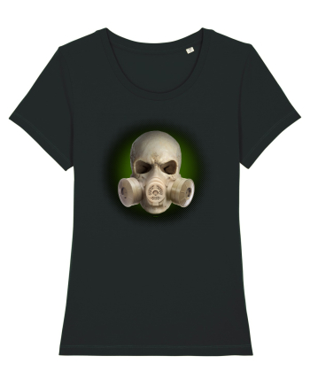 craniu gasmaskskull 07 verde Black
