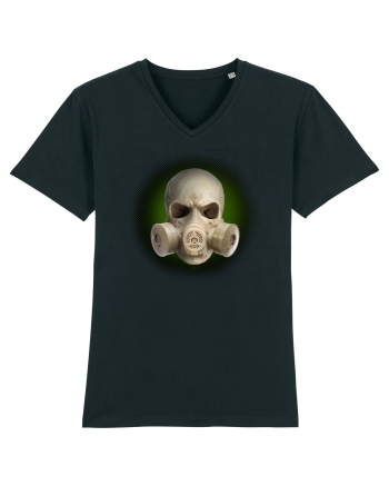 craniu gasmaskskull 07 verde Black