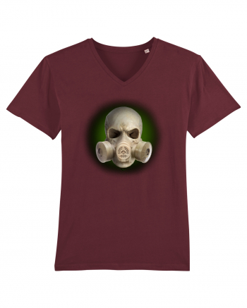 craniu gasmaskskull 07 verde Burgundy