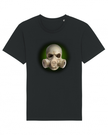 craniu gasmaskskull 07 verde Black