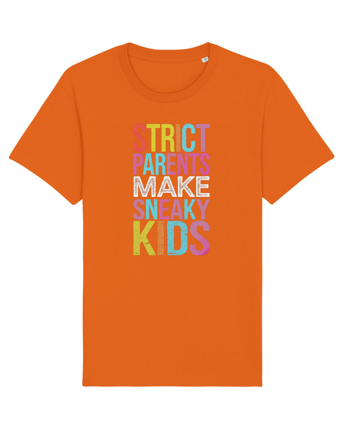 Tricou mânecă scurtă Unisex Rocker Bright Orange