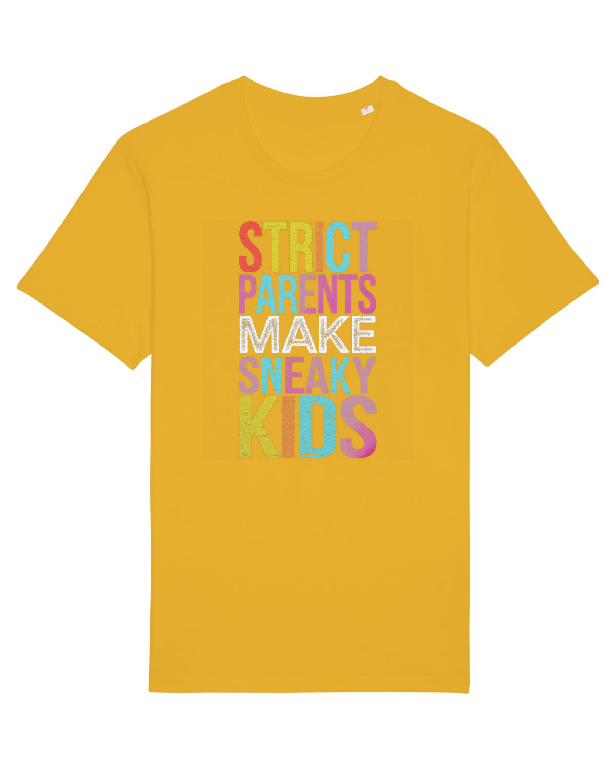Tricou mânecă scurtă Unisex Rocker Spectra Yellow