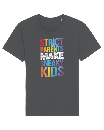 Strict Parents Make Sneaky Kids grunge Anthracite