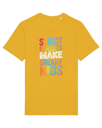 Strict Parents Make Sneaky Kids grunge Spectra Yellow