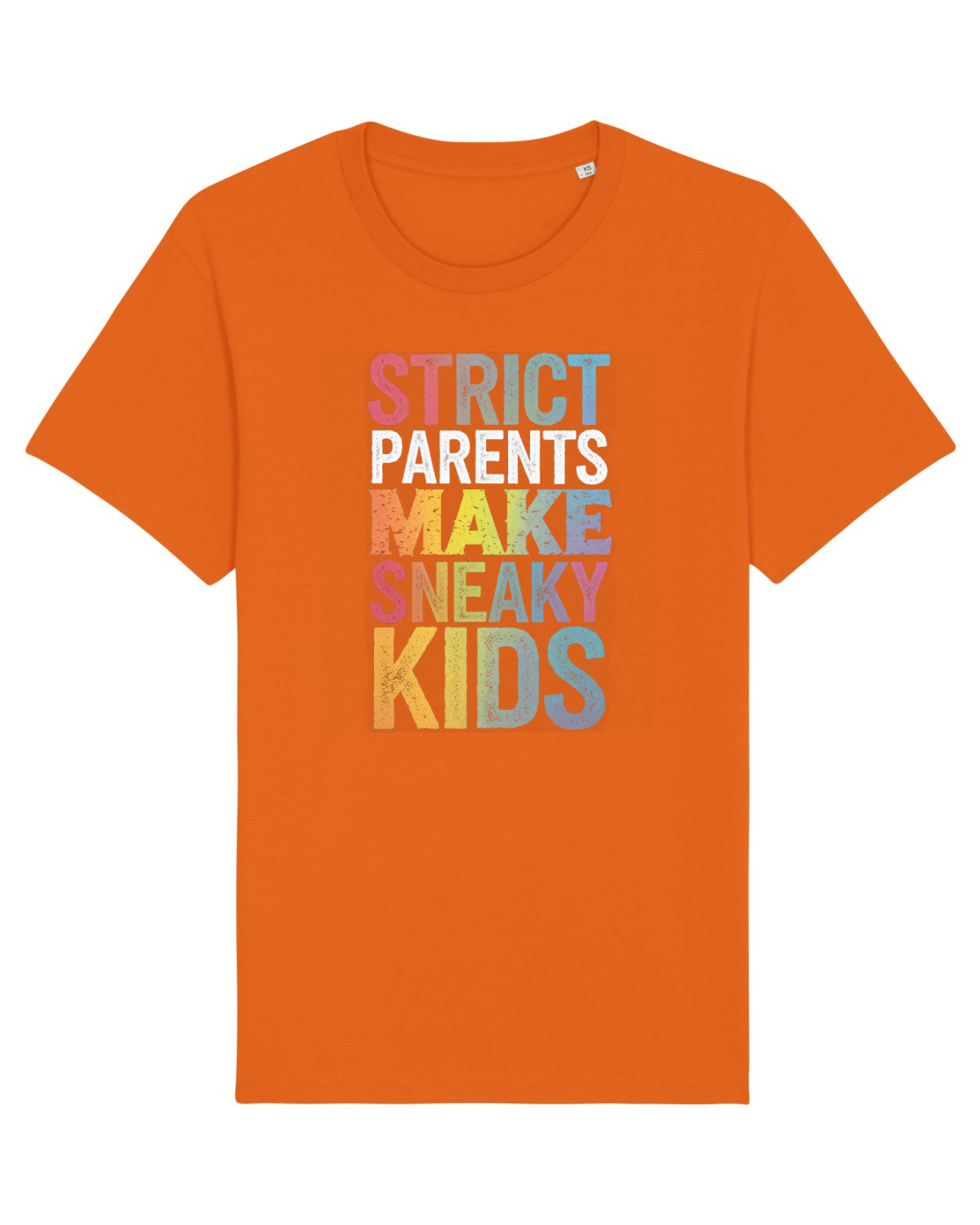 Tricou mânecă scurtă Unisex Rocker Bright Orange