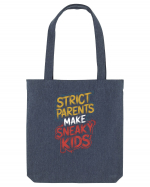 Strict Parents Make Sneaky Kids neo Sacoșă textilă