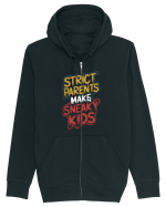 Strict Parents Make Sneaky Kids neo Hanorac cu fermoar Unisex Connector