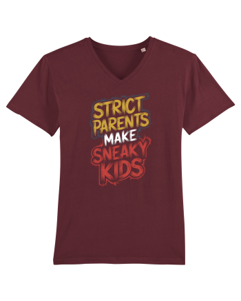 Strict Parents Make Sneaky Kids neo Burgundy