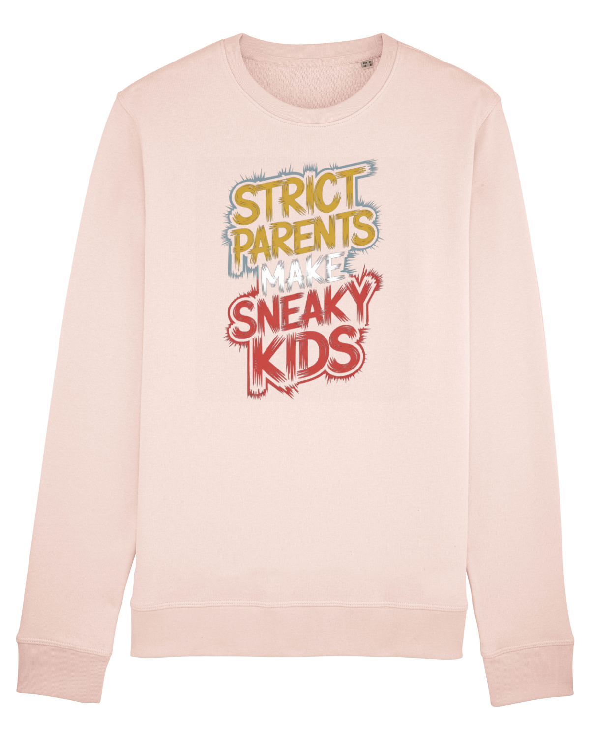 Bluză mânecă lungă Unisex Rise Candy Pink