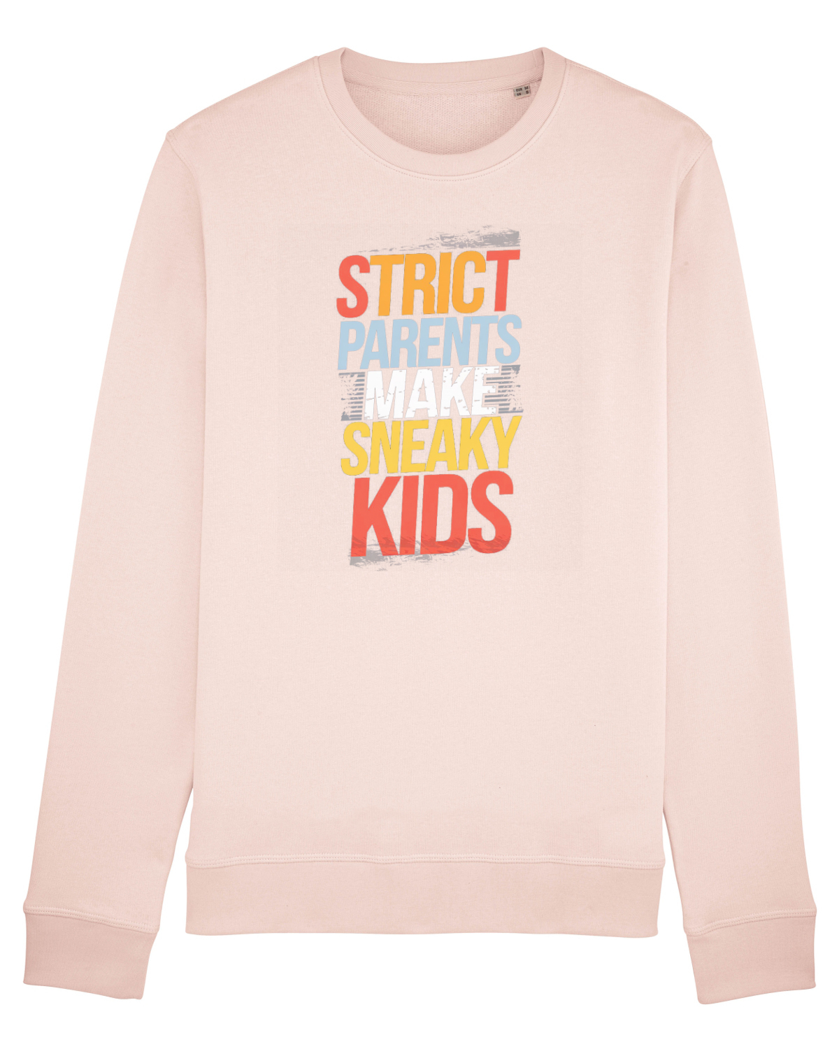 Bluză mânecă lungă Unisex Rise Candy Pink