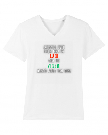 ACEASTA ESTE FAȚA MEA DE LUNI White