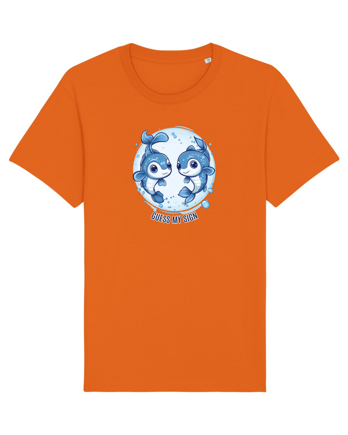 Tricou mânecă scurtă Unisex Rocker Bright Orange