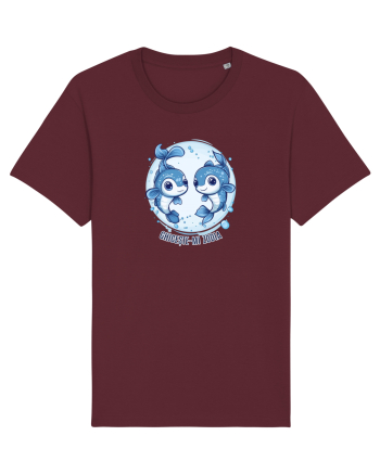 GHICESTE-MI ZODIA - PESTI / PISCES Burgundy