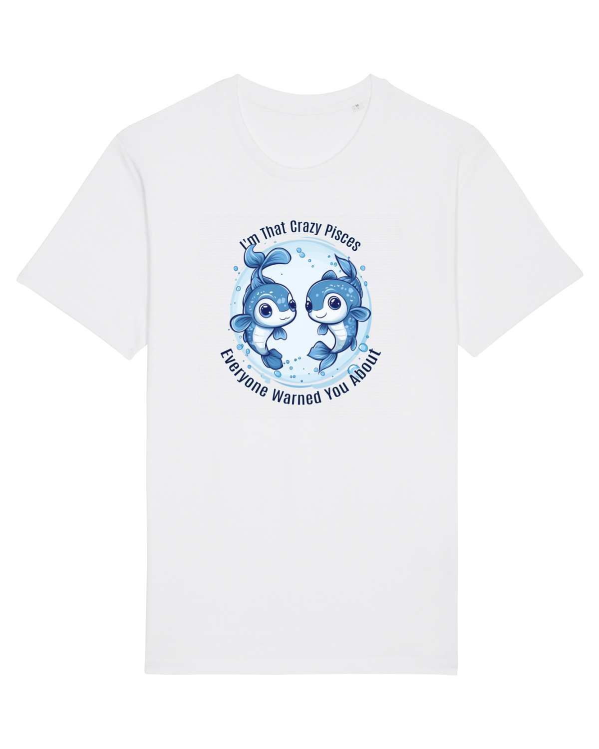Tricou mânecă scurtă Unisex Rocker White