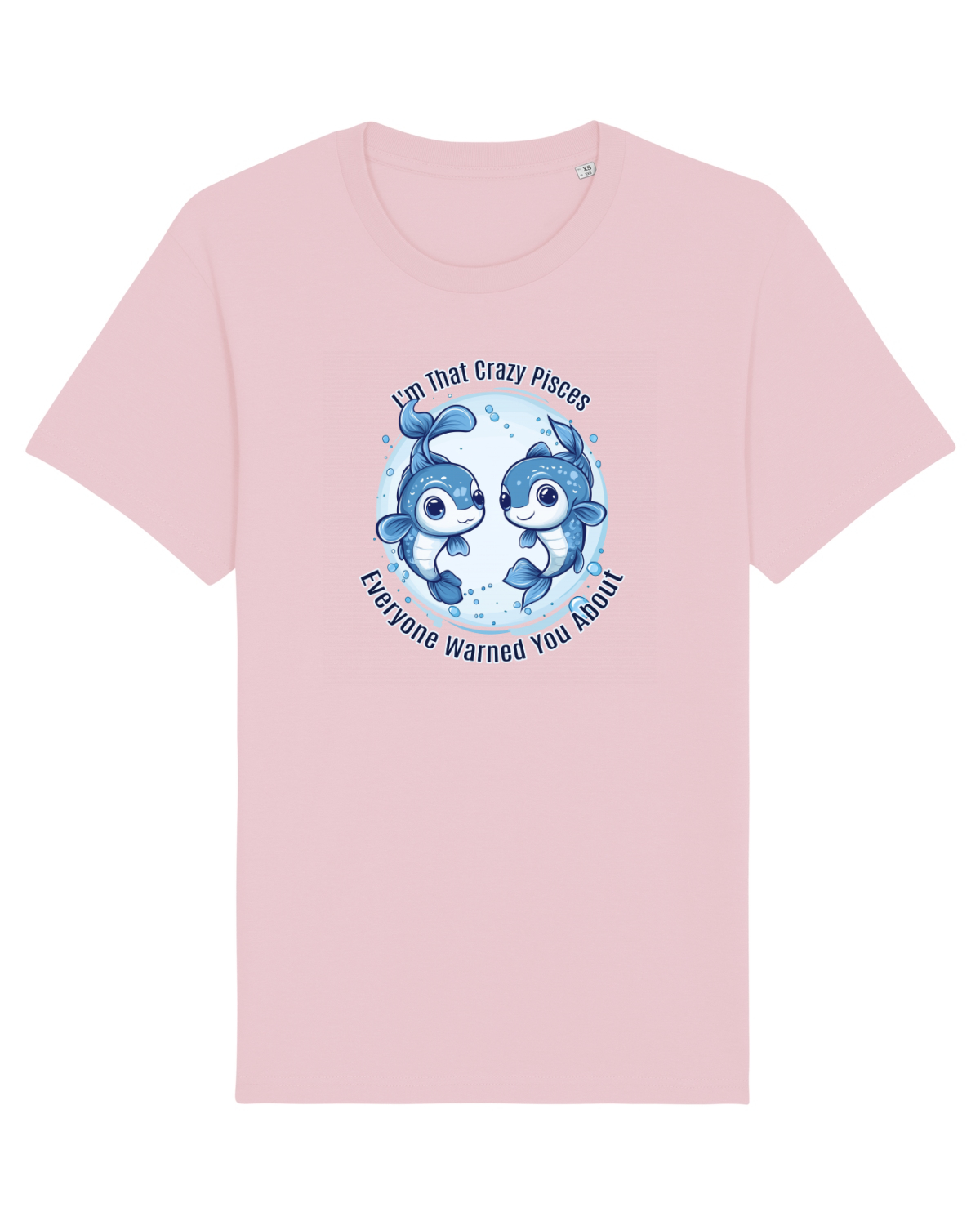 Tricou mânecă scurtă Unisex Rocker Cotton Pink