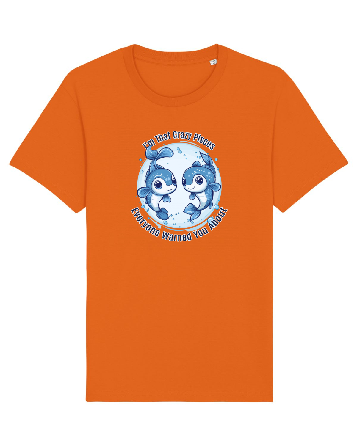 Tricou mânecă scurtă Unisex Rocker Bright Orange