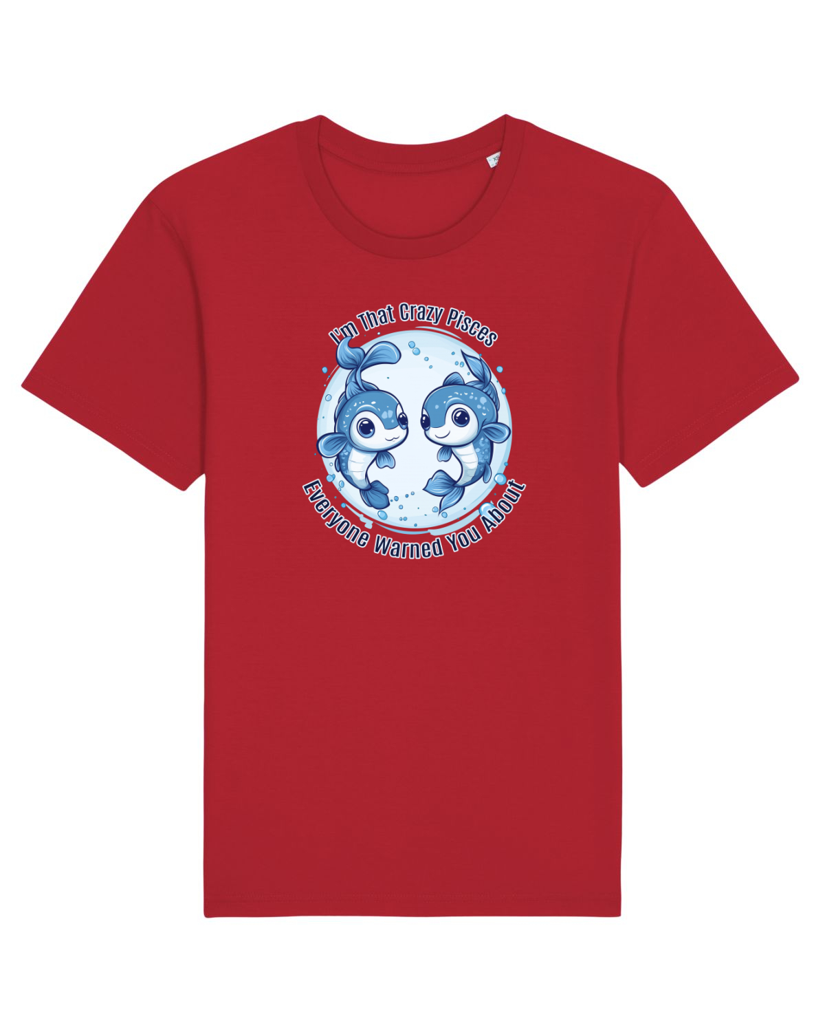 Tricou mânecă scurtă Unisex Rocker Red