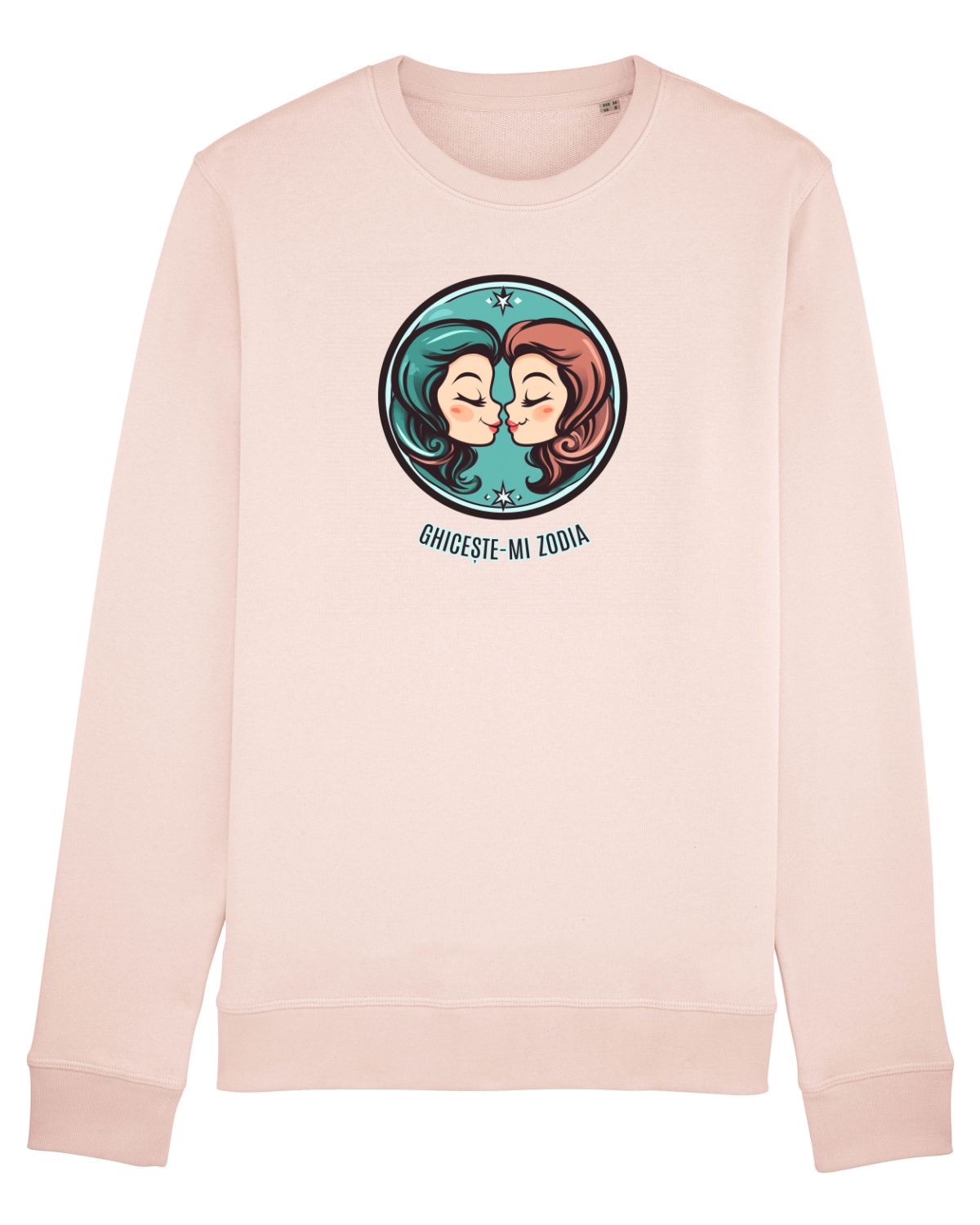 Bluză mânecă lungă Unisex Rise Candy Pink