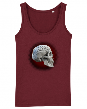 Craniu cu creier - skullbrain 01 Burgundy