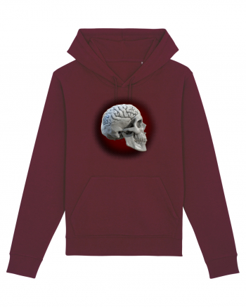 Craniu cu creier - skullbrain 01 Burgundy