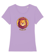 GUESS MY SIGN - LEU / LEO Tricou mânecă scurtă guler larg fitted Damă Expresser