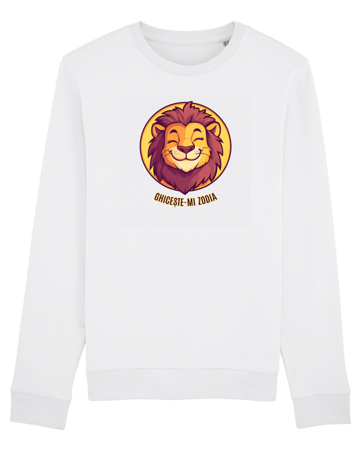 Bluză mânecă lungă Unisex Rise White