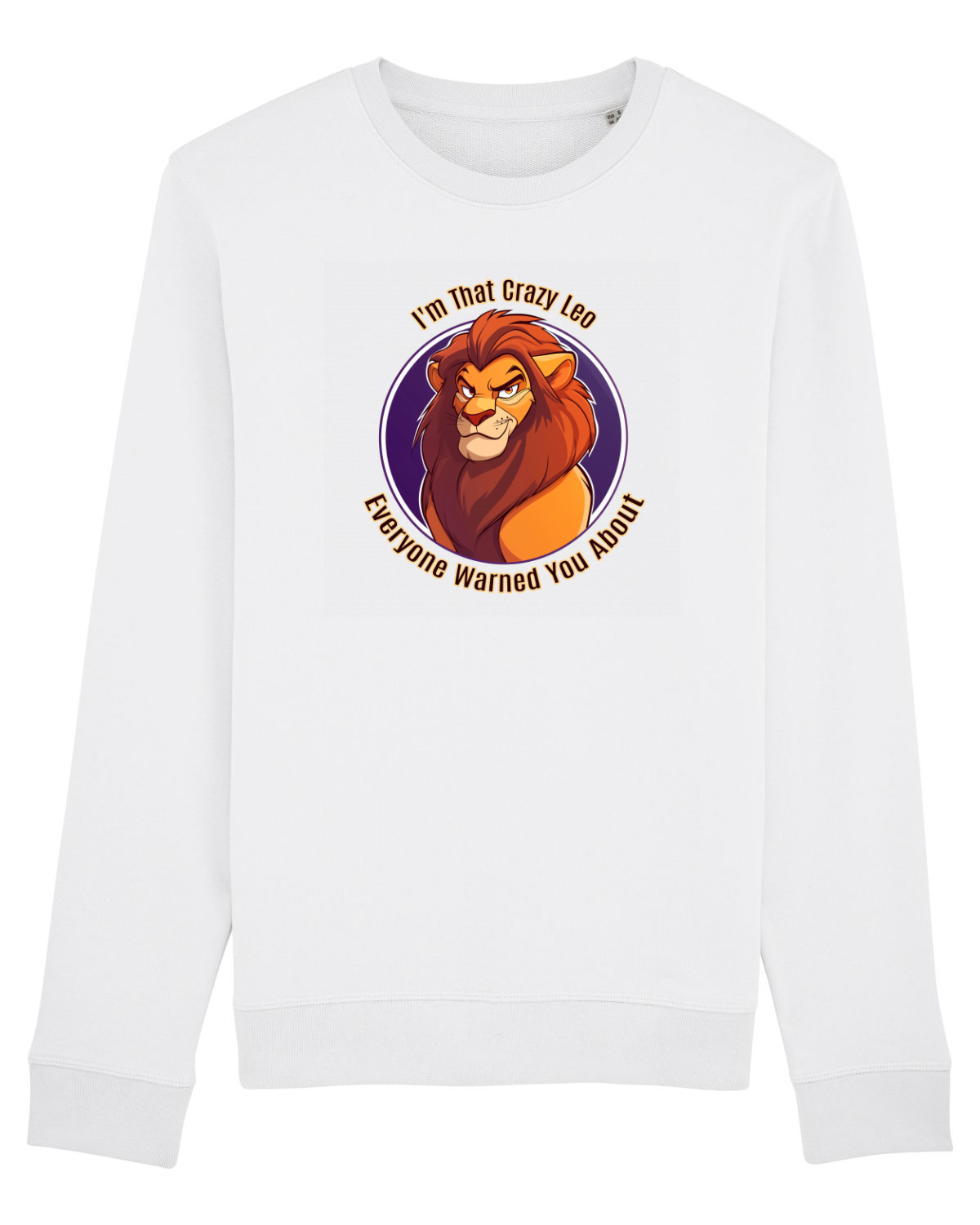 Bluză mânecă lungă Unisex Rise White