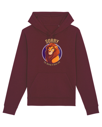 SORRY FOR BEING A SEXY LEO 1 Burgundy