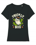 Prickly Boo Tricou mânecă scurtă guler larg fitted Damă Expresser
