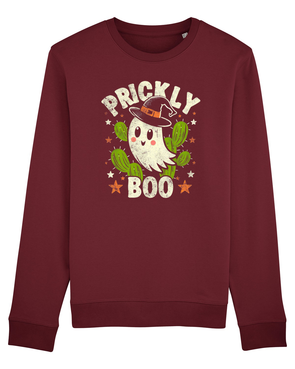 Bluză mânecă lungă Unisex Rise Burgundy