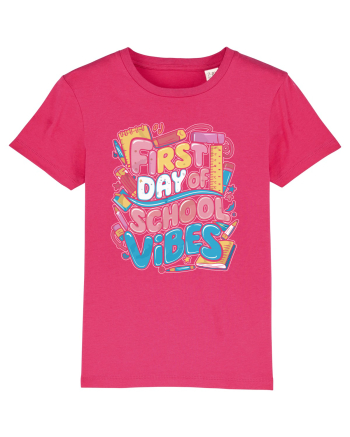 First Day of School Vibes Raspberry