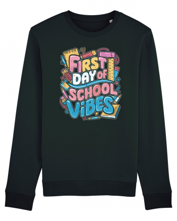 First Day of School Vibes Bluză mânecă lungă Unisex Rise