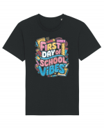 First Day of School Vibes Tricou mânecă scurtă Unisex Rocker