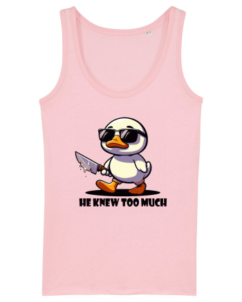He Knew Too Much Cotton Pink