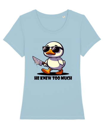 He Knew Too Much Sky Blue