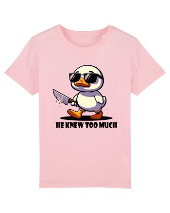 He Knew Too Much Cotton Pink