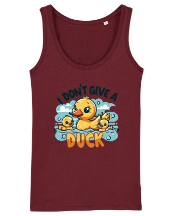 I Don't Give A Duck Burgundy